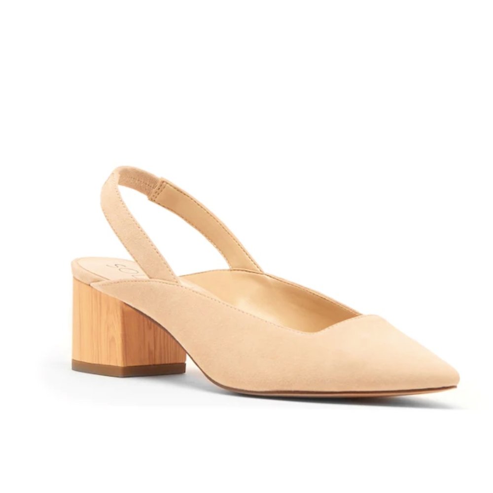 Sole Society Kalari Slingback Block Heel Pumps